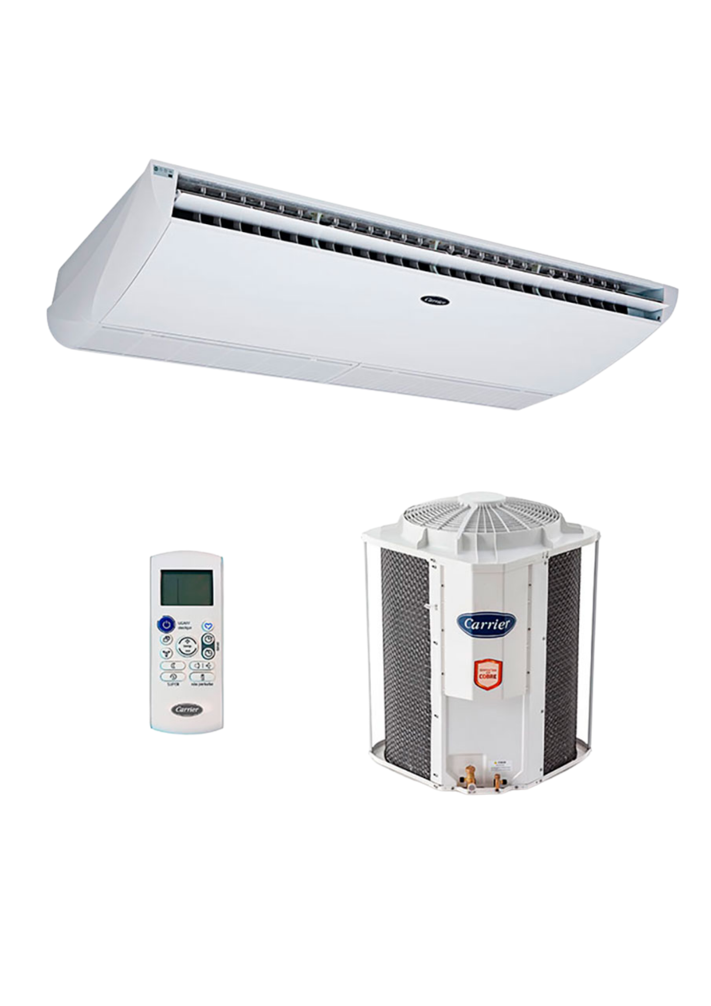 Ar-Condicionado Piso-Teto Carrier 60.000 BTUs